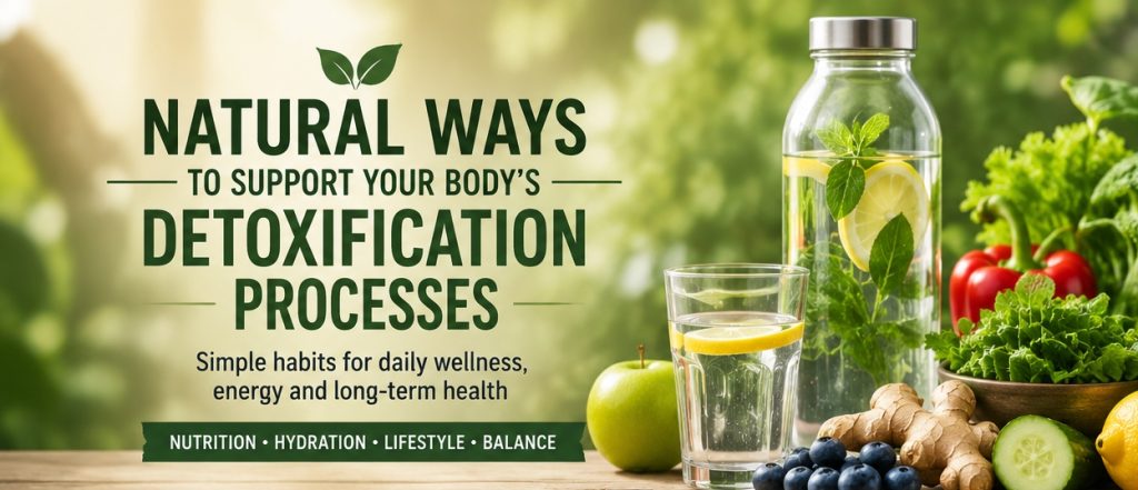 Natural Ways to Support Your Body’s Detoxification Processes