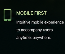 mobile first