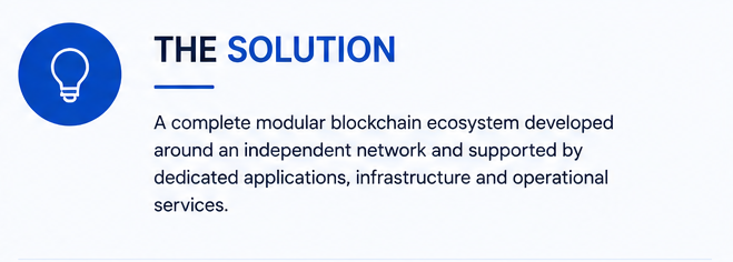 The solution blockchain dinastycoin